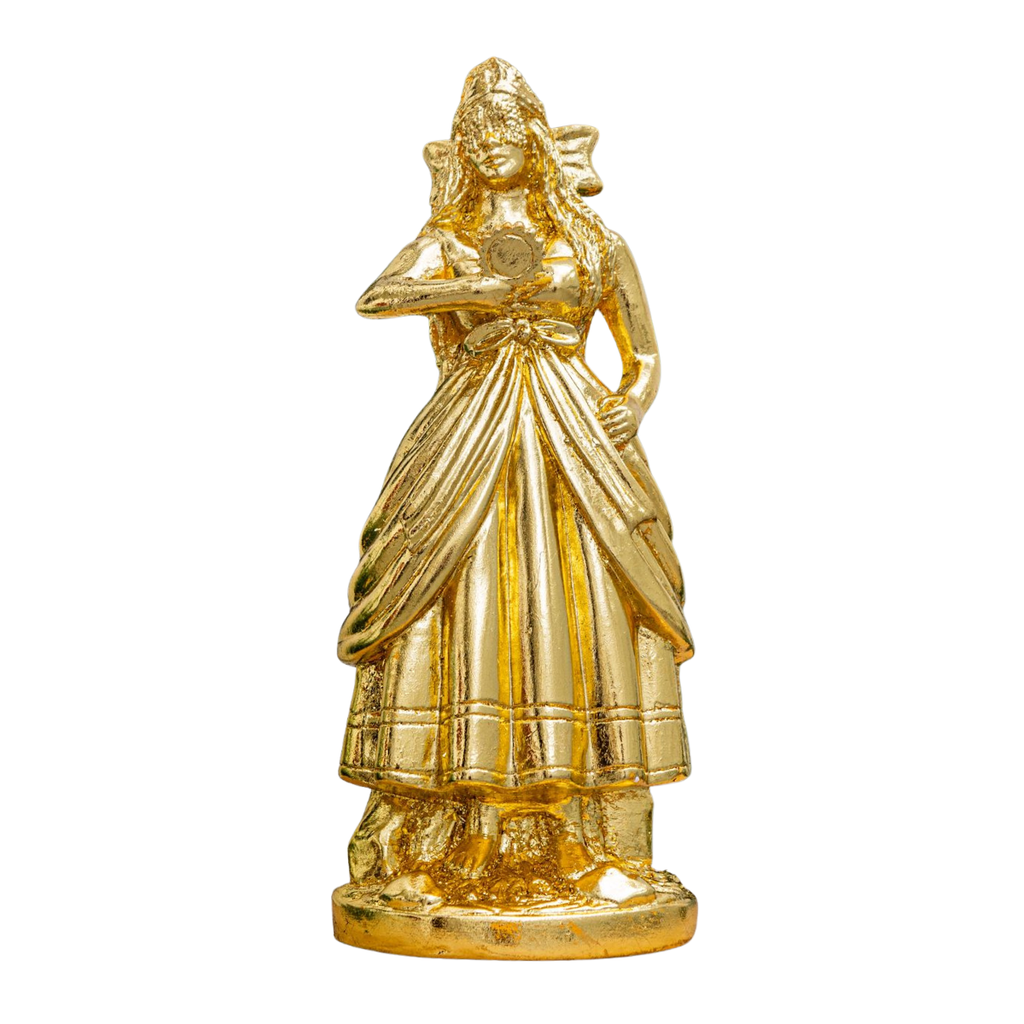 Escultura Oxum Ouro Barbara Goy 30cm