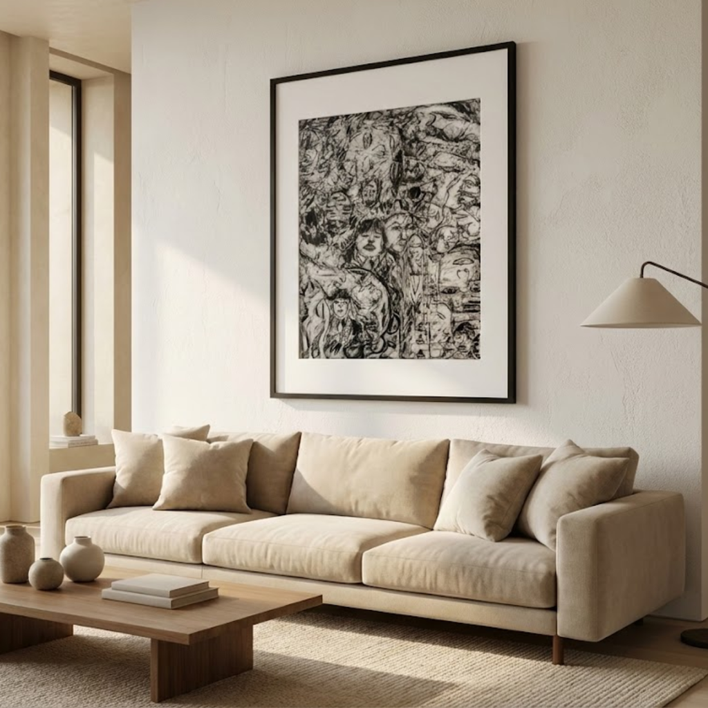 Print para Quadro Povo Barbara Goy