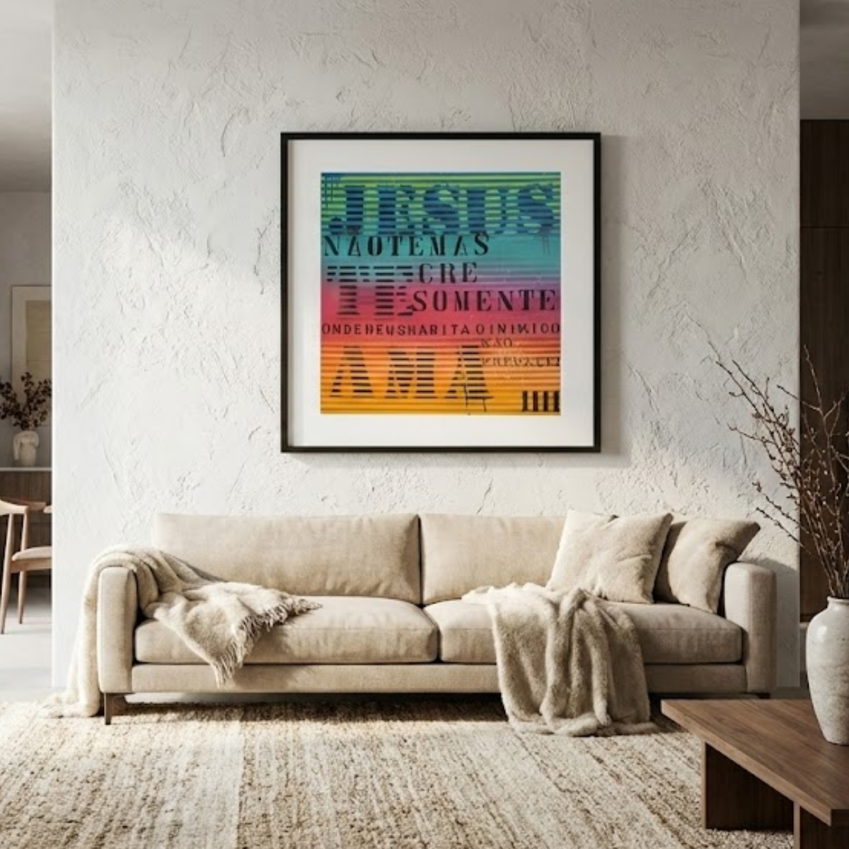 Print para Quadro Começo 1x1 Barbara Goy