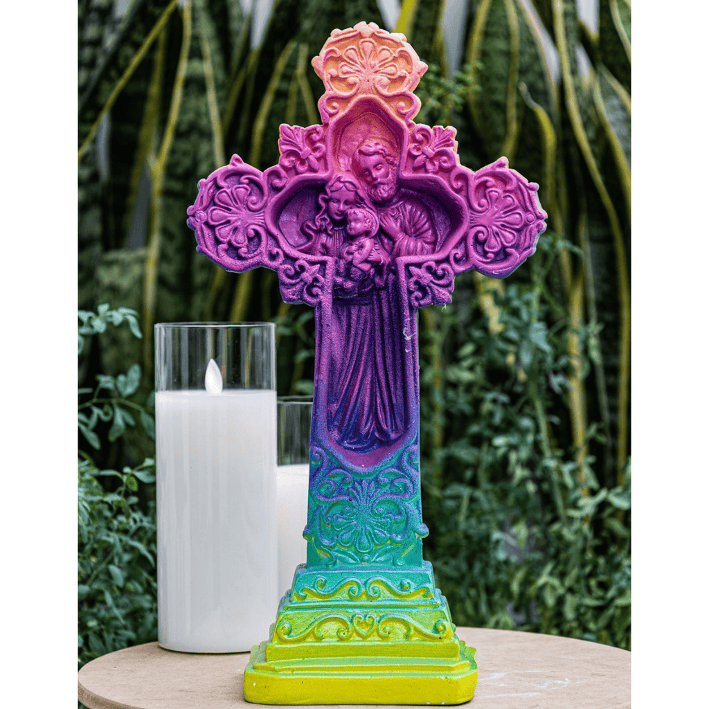 Escultura Cruz Presépio Barbara Goy 37cm