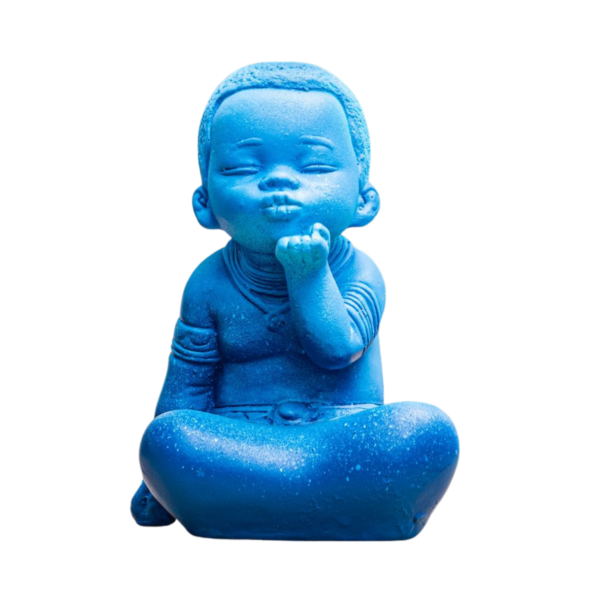 Escultura Erê Azul Barbara Goy 15cm