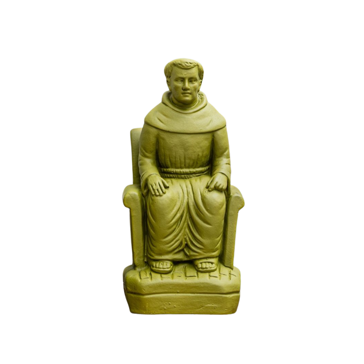 Escultura Frei Galvão Clara Barbara Goy 20cm