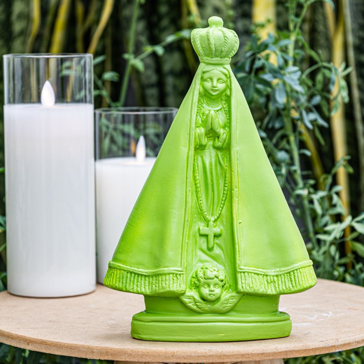 Escultura Nossa Senhora Lima Barbara Goy 20cm