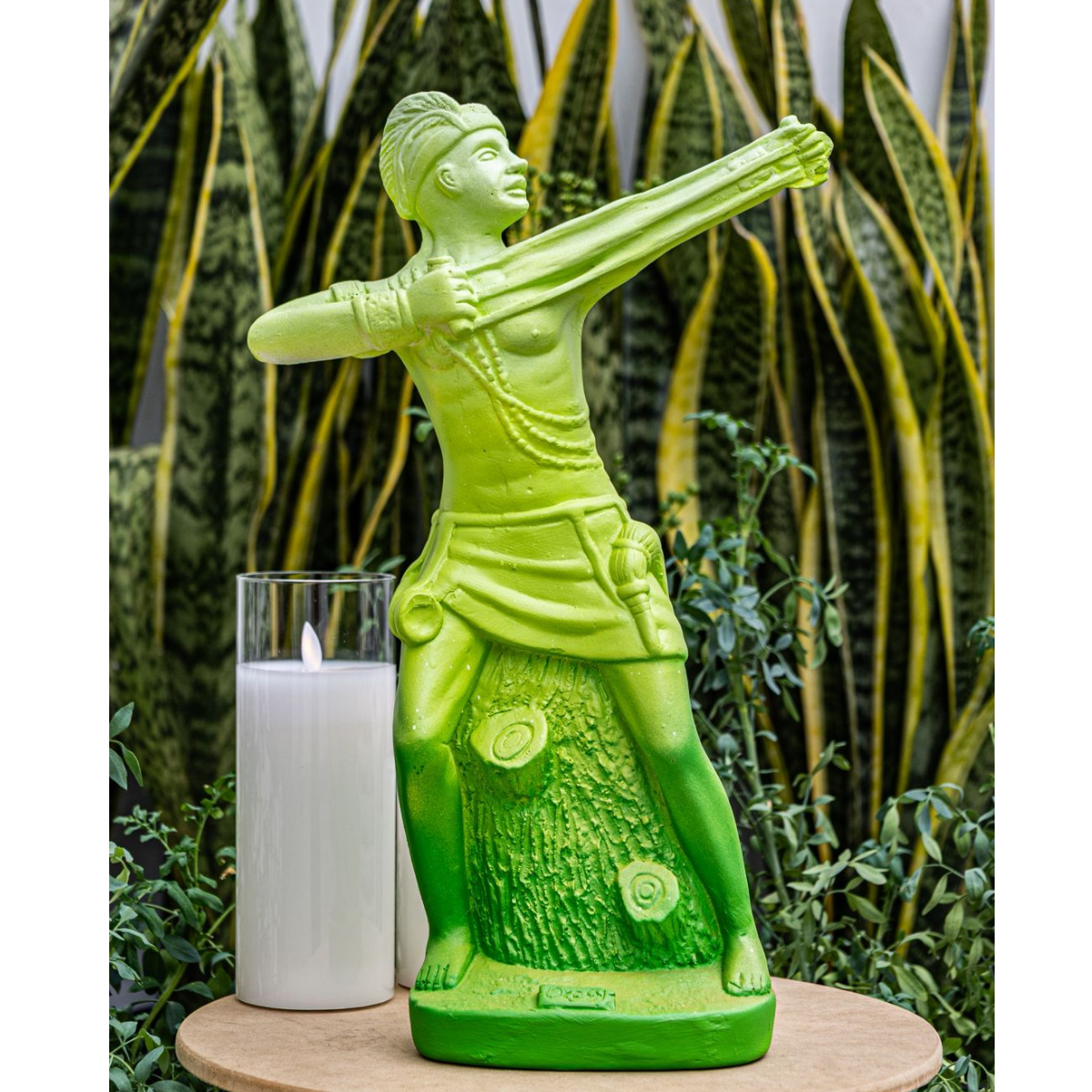 Escultura Oxossi Barbara Goy 40cm