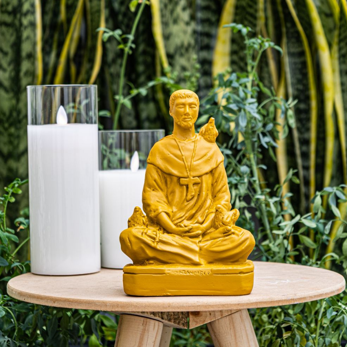 Escultura São Francisco Barbara Goy 20cm