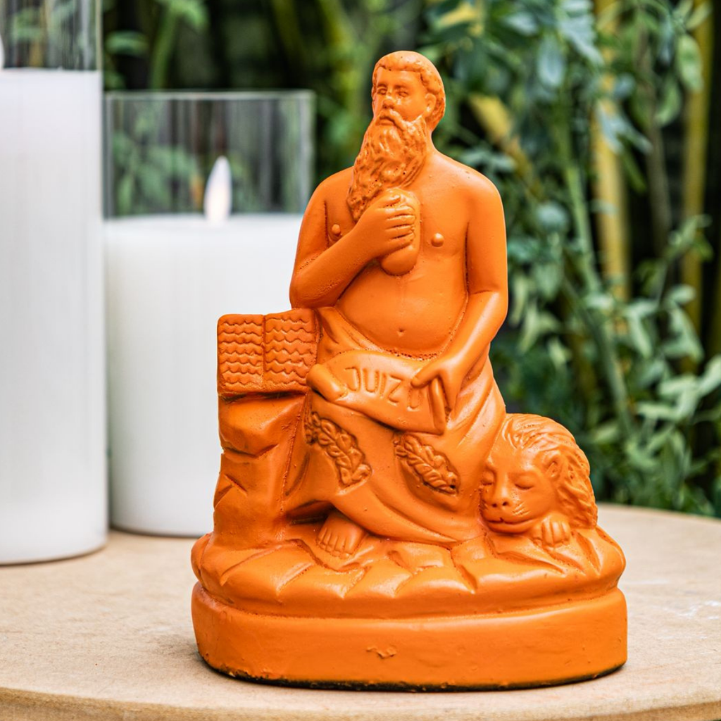 Escultura Xangô Barbara Goy 15cm