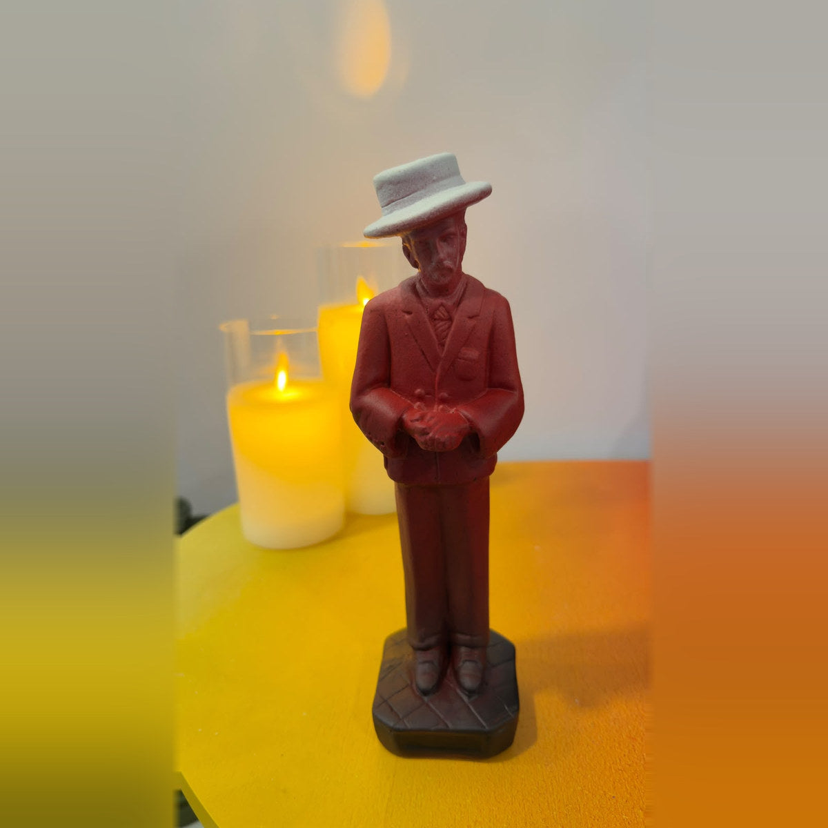 Estátua Seu Zé Pilintra Barbara Goy 22cm