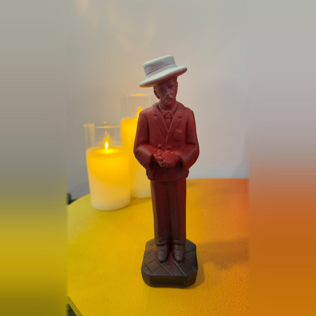 Estátua Seu Zé Pilintra Barbara Goy 22cm
